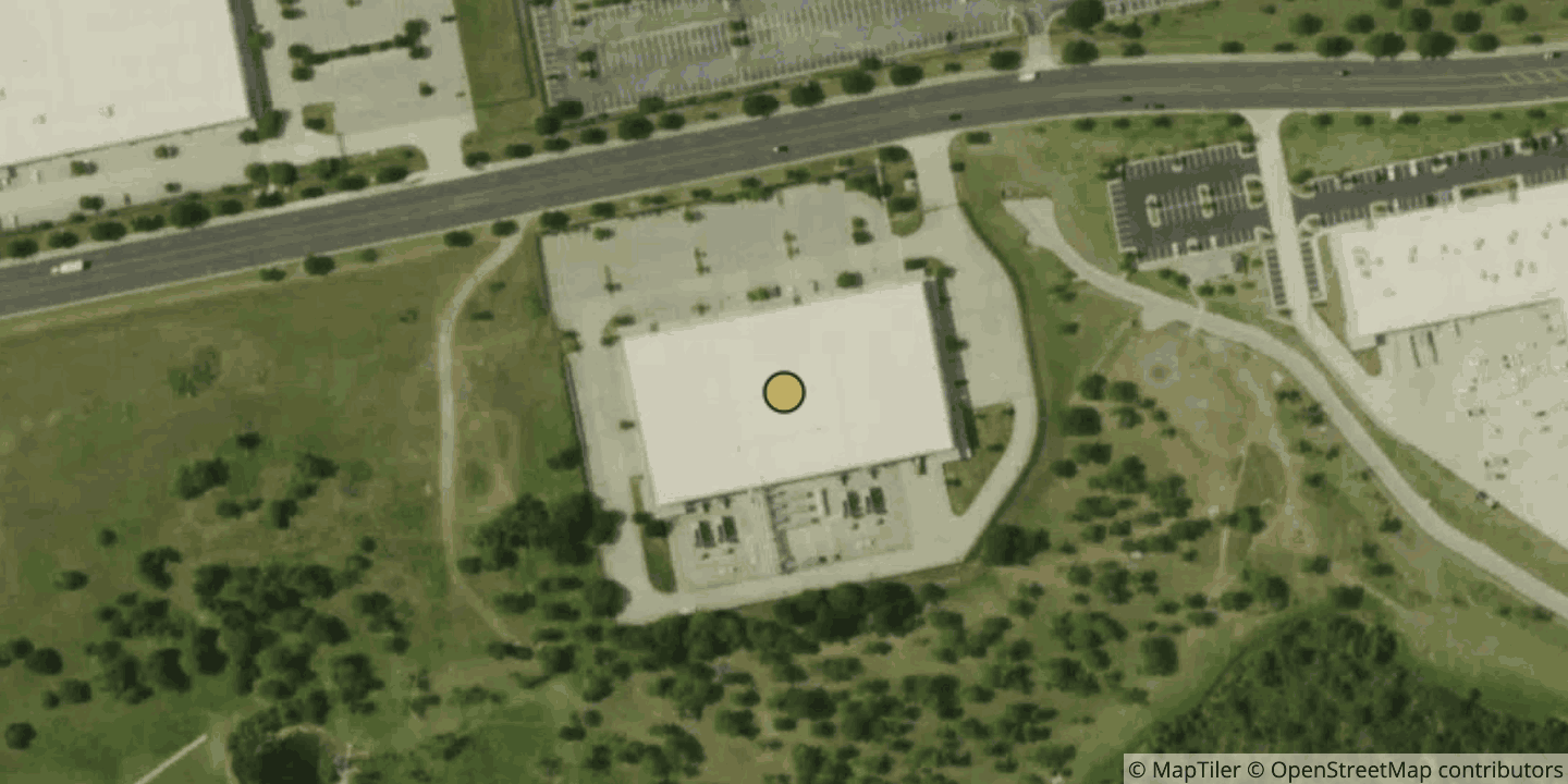Aerial view of CyrusOne AUS2 - Austin