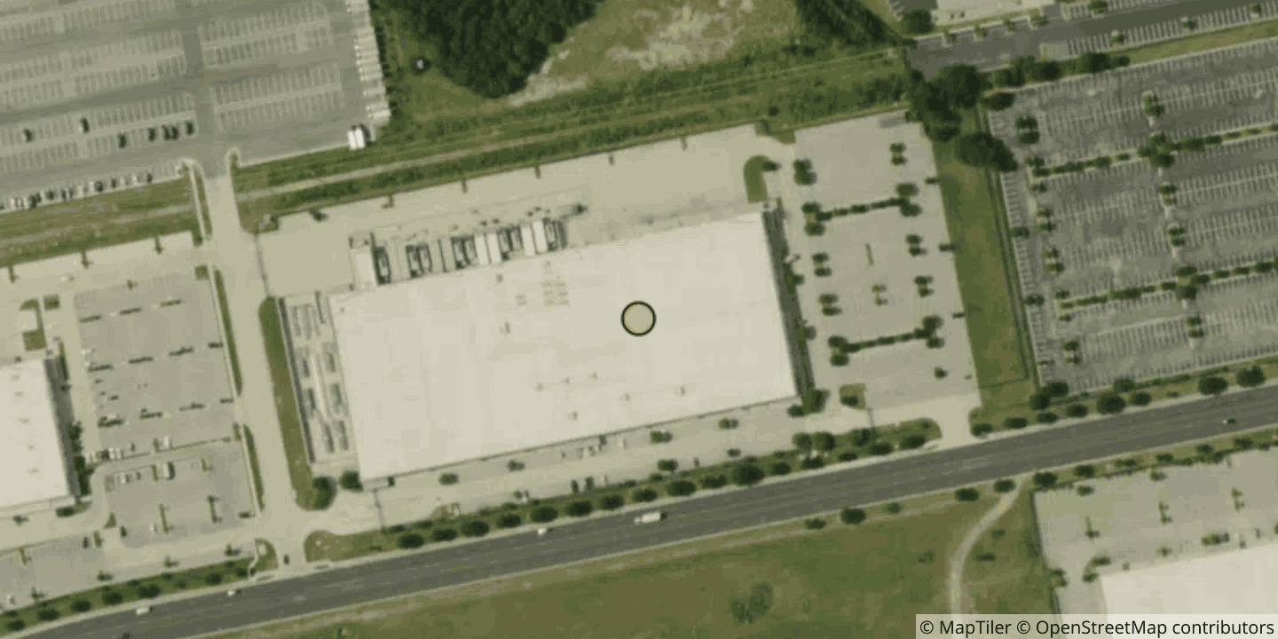 Aerial view of CyrusOne Austin (Met 3)