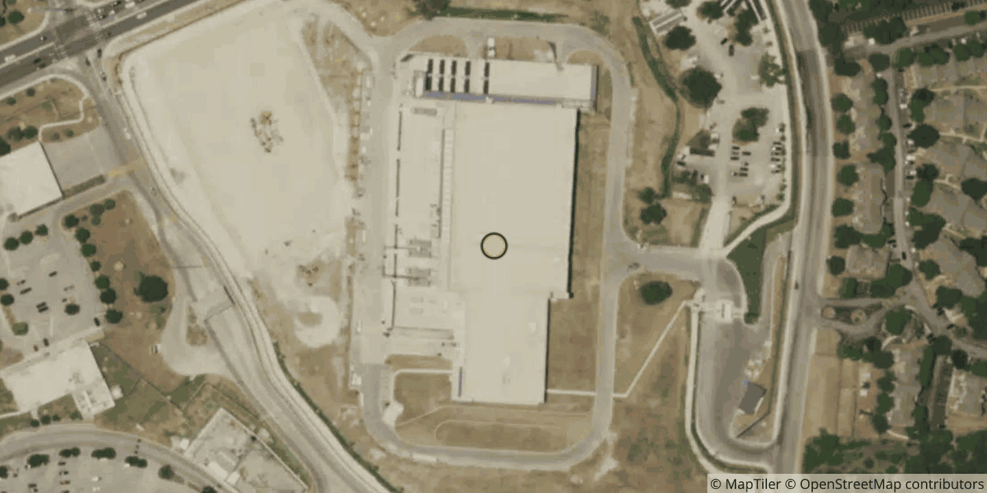 Aerial view of Amazon