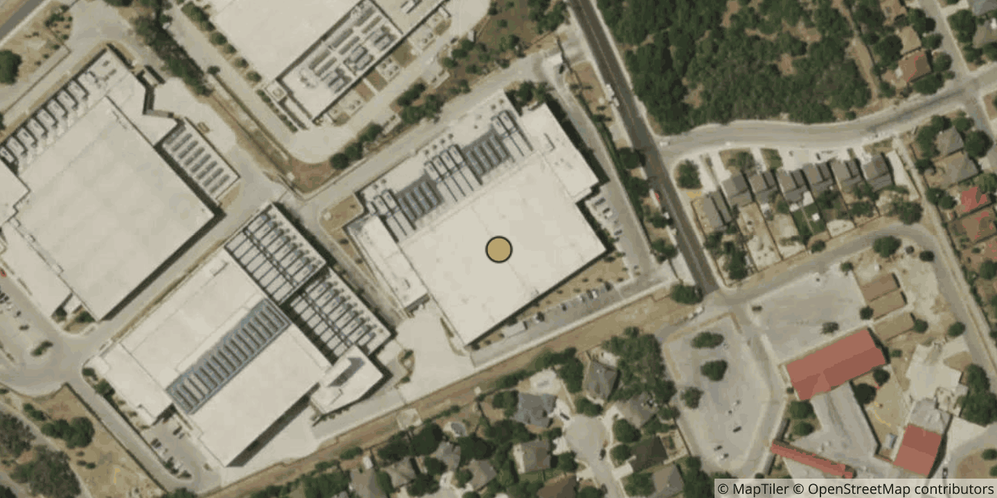Aerial view of CyrusOne SAT4 - San Antonio