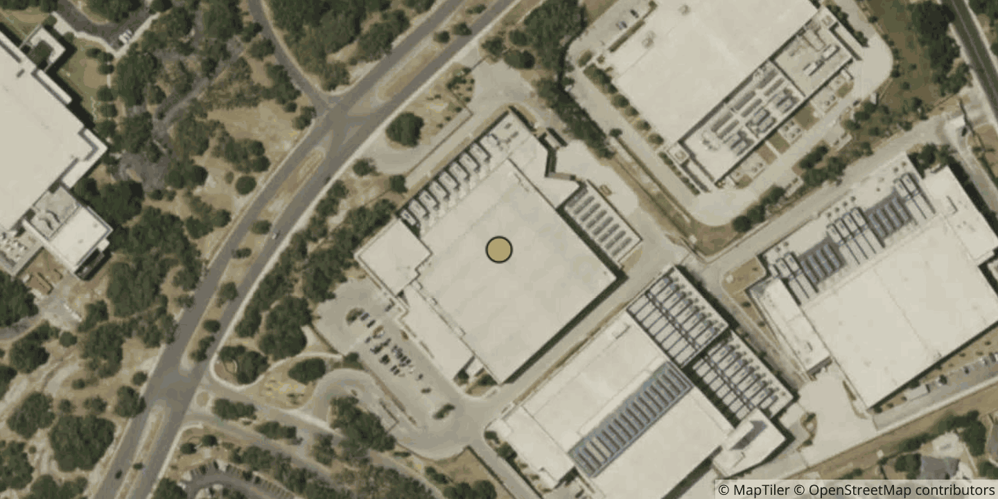 Aerial view of CyrusOne SAT2 - San Antonio