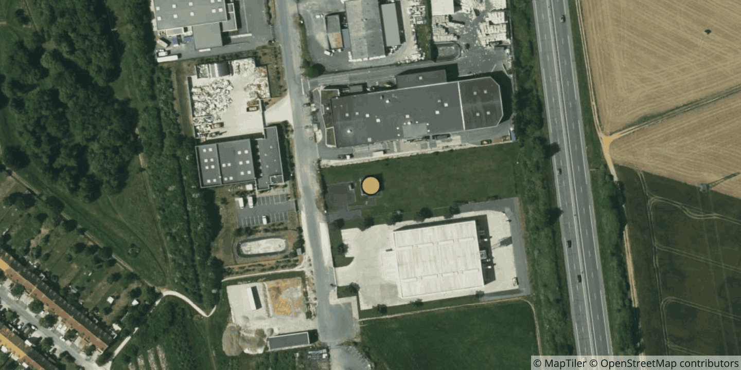 Aerial view of EXA Edge DC Poitiers