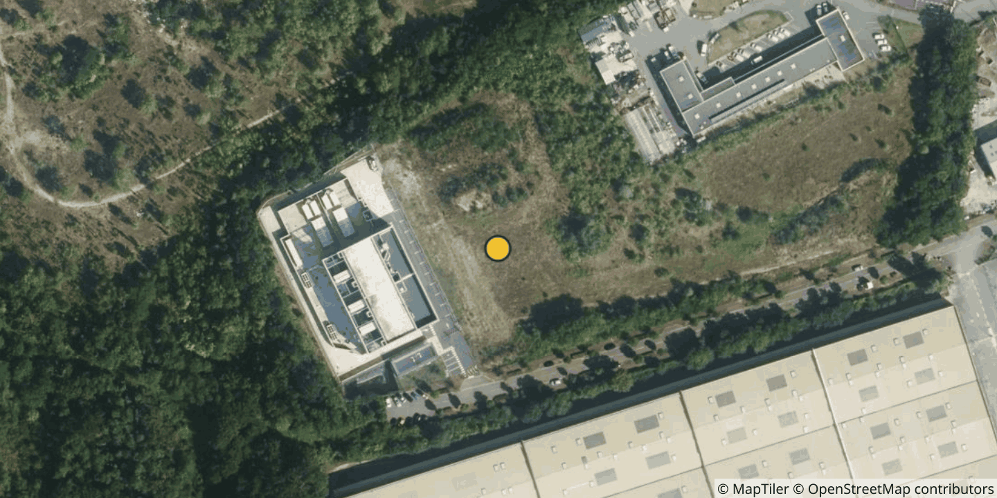 Aerial view of Thésée Data Center 3