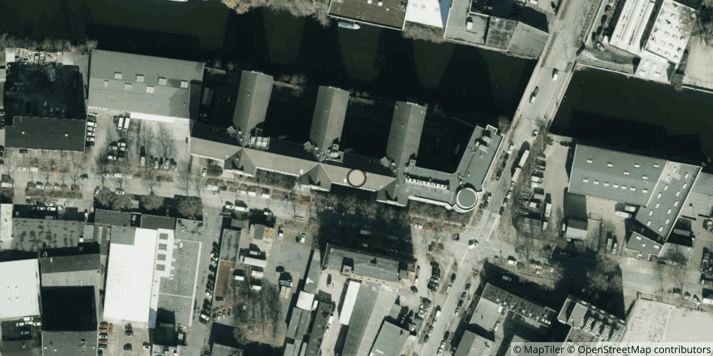 Aerial view of GlobalConnect Hamburg (HAM2)