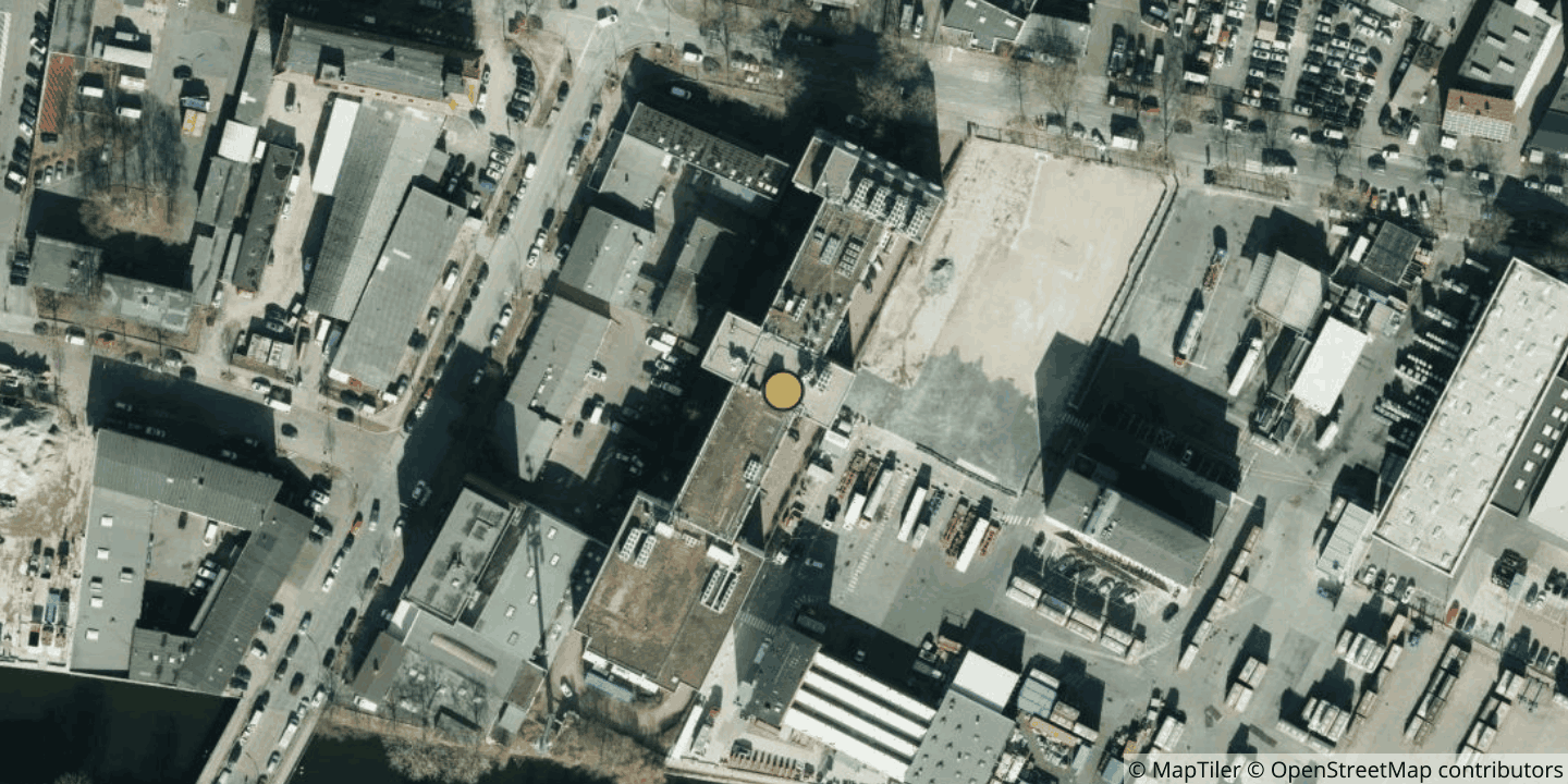 Aerial view of Portus/IPHH HH2 (Wendenstrasse 408)