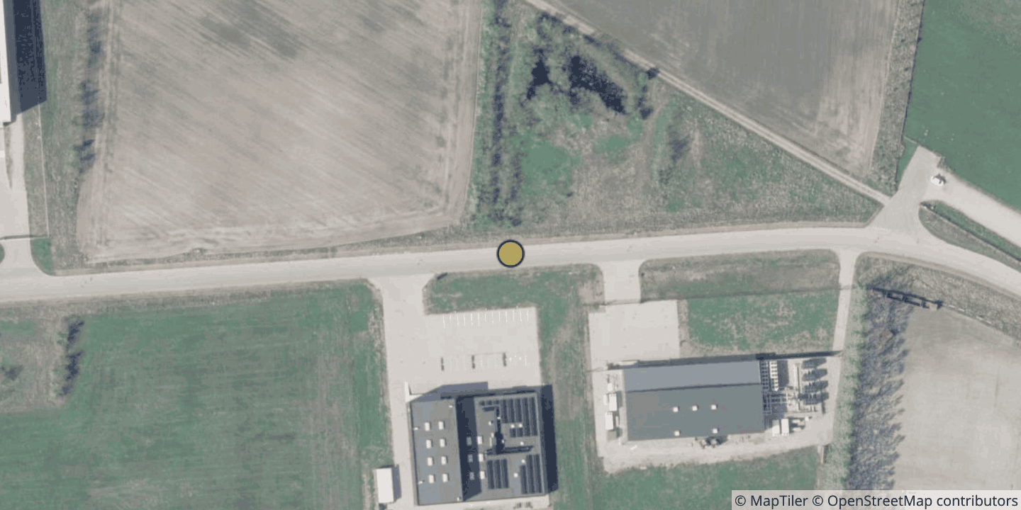 Aerial view of Cibicom Datacenter Aarhus North