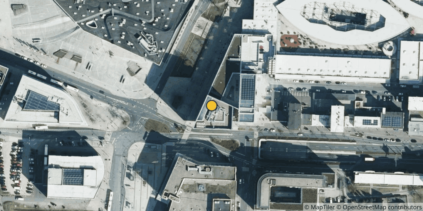 Aerial view of Wolfsburg Nordkopf Tower (WNT)