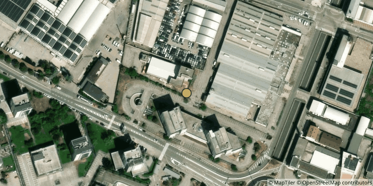 Aerial view of Retelit S.p.A. Verona