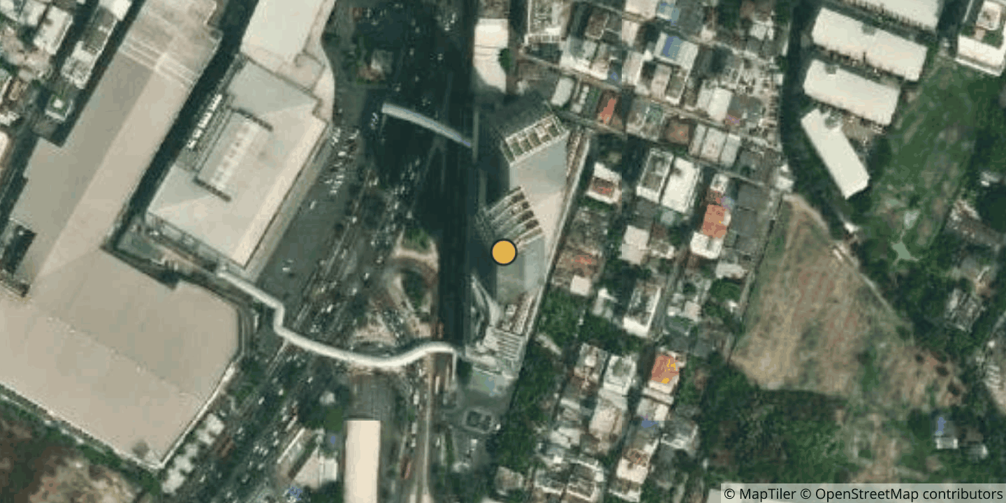 Aerial view of CS LoxInfo Data Center - CW Tower