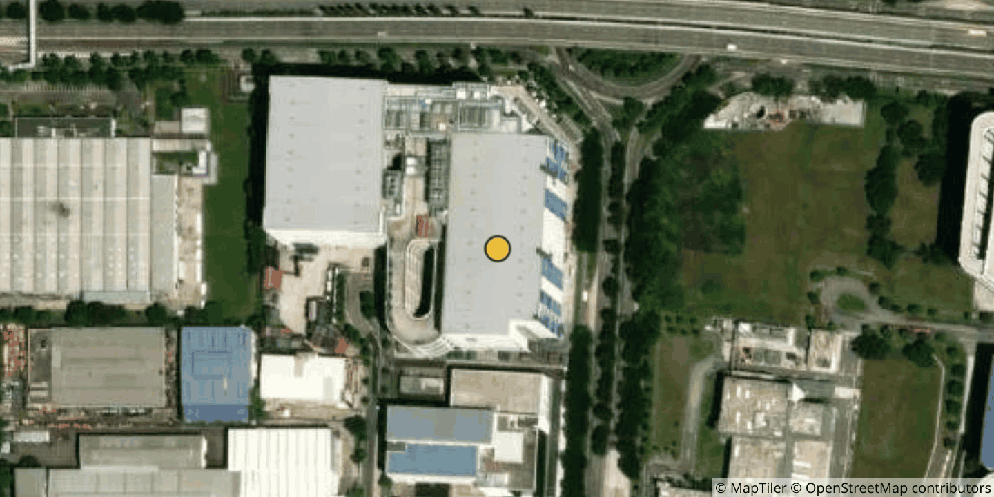 Aerial view of Equinix SG2 - Singapore