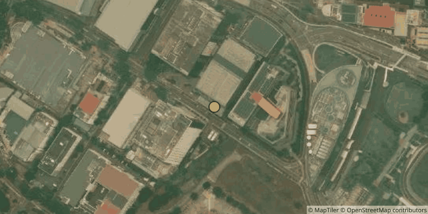 Aerial view of Equinix SG3 - Singapore