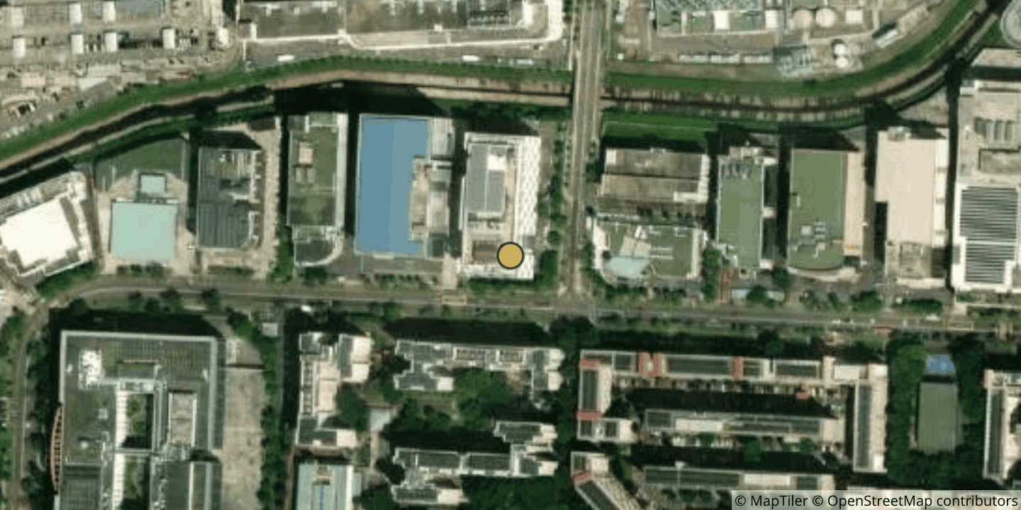 Aerial view of Iron Mountain Data Center - Singapore (SIN-1)