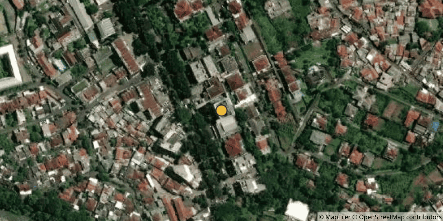 Aerial view of Sanggar Ksatria Liema Building