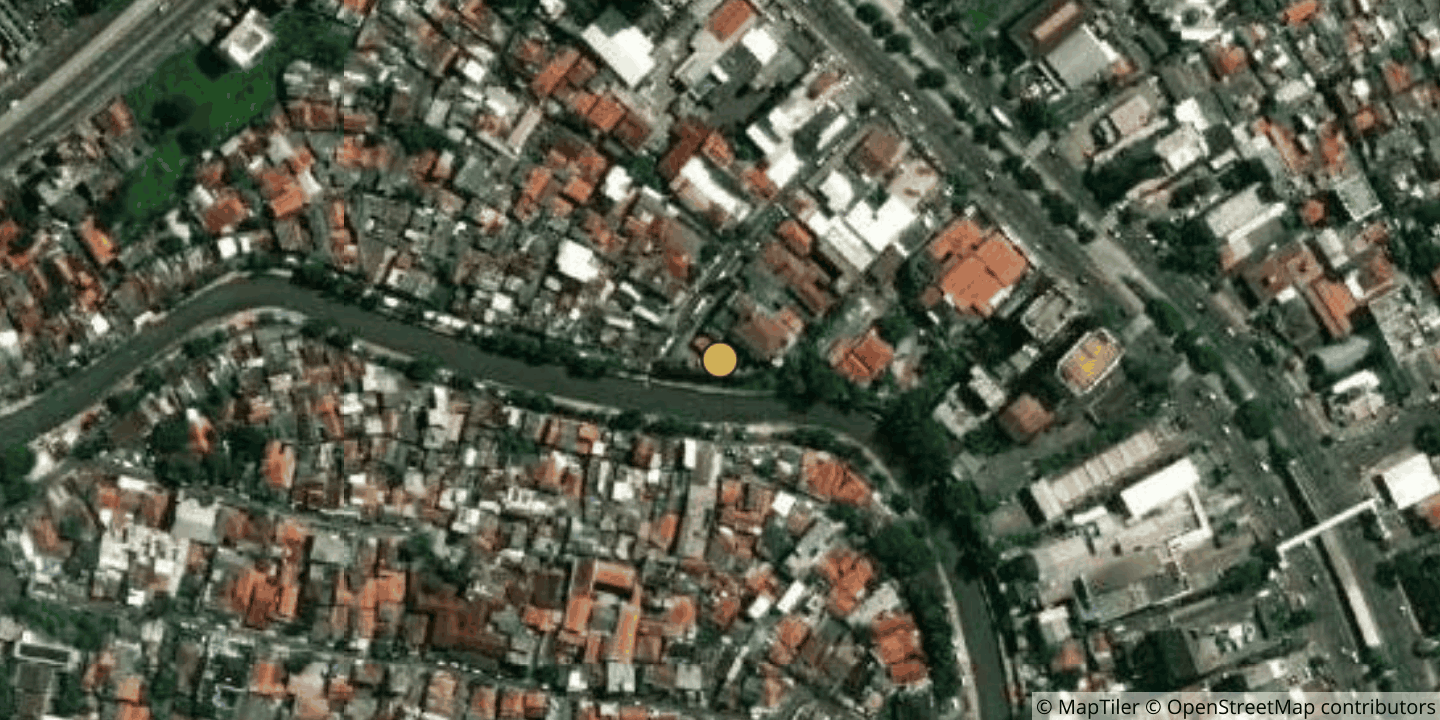 Aerial view of D-NET Jakarta