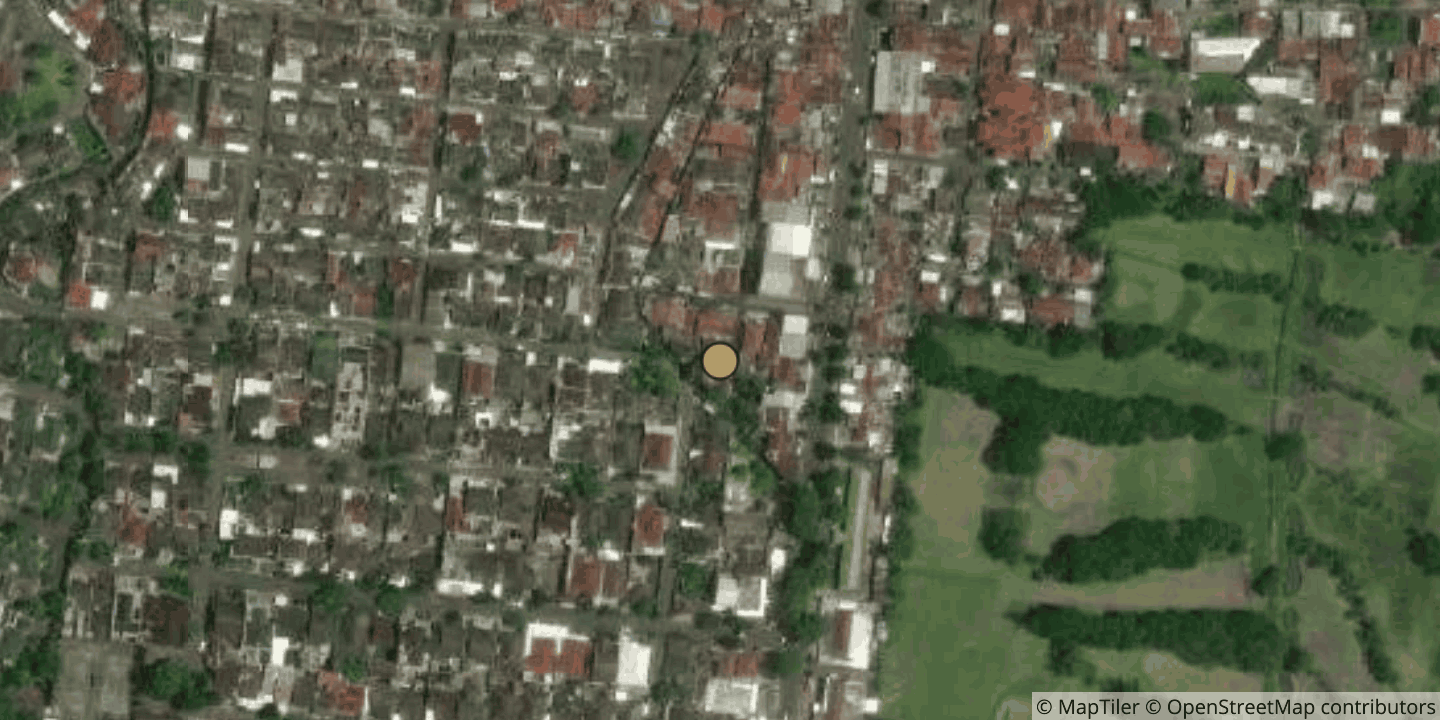 Aerial view of Atha Media Prima DC Purwokerto