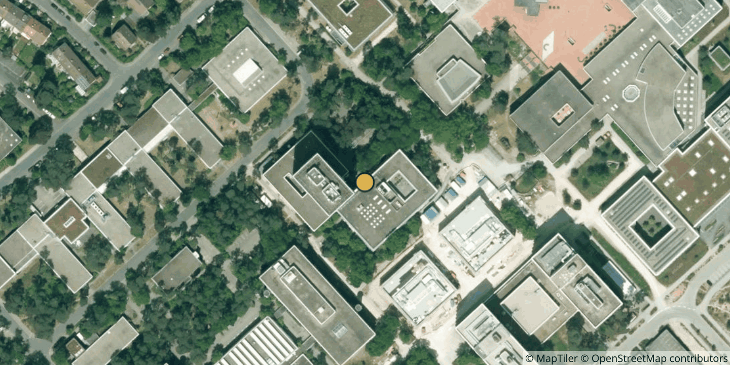 Aerial view of Regional Computing Centre of Erlangen