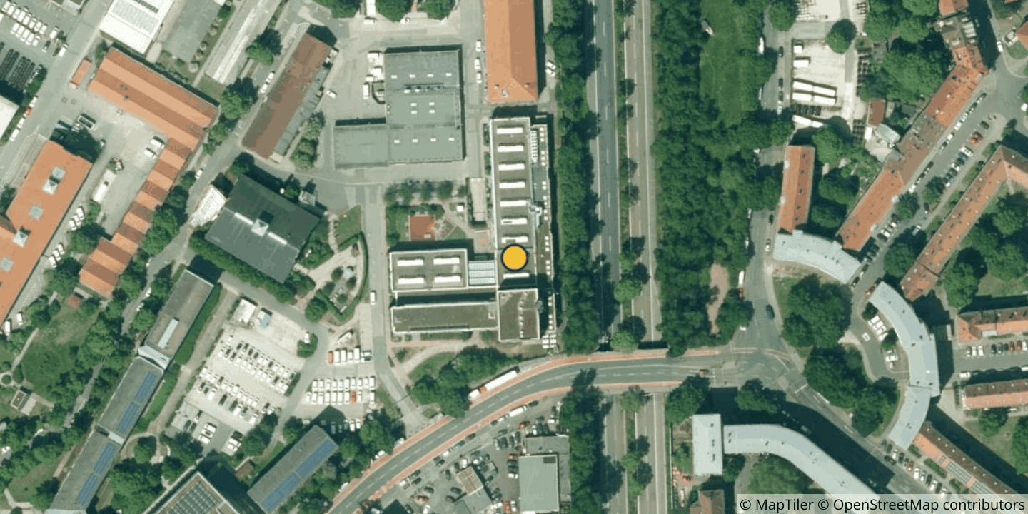 Aerial view of M-Net Nürnberg
