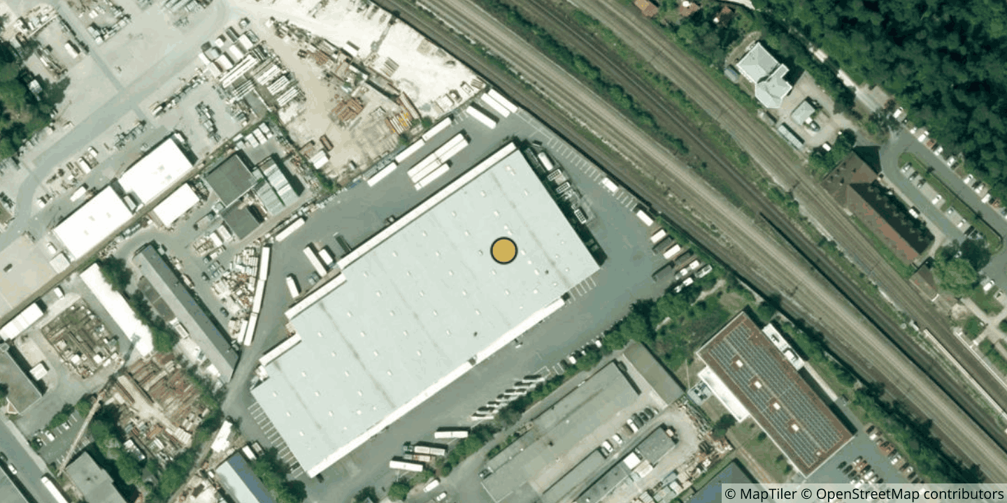Aerial view of Contabo Nuremberg