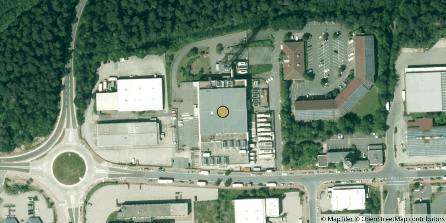 Aerial view of NorthC Nuremberg