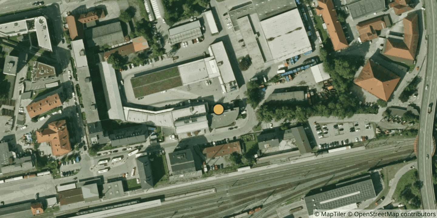 Aerial view of Datencenter 1 - Hall in Tirol