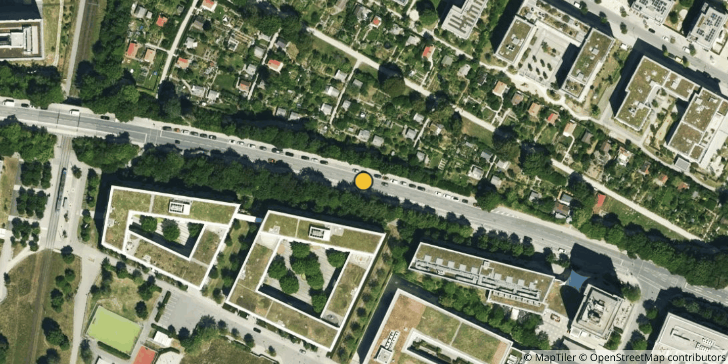 Aerial view of M-Net Munich