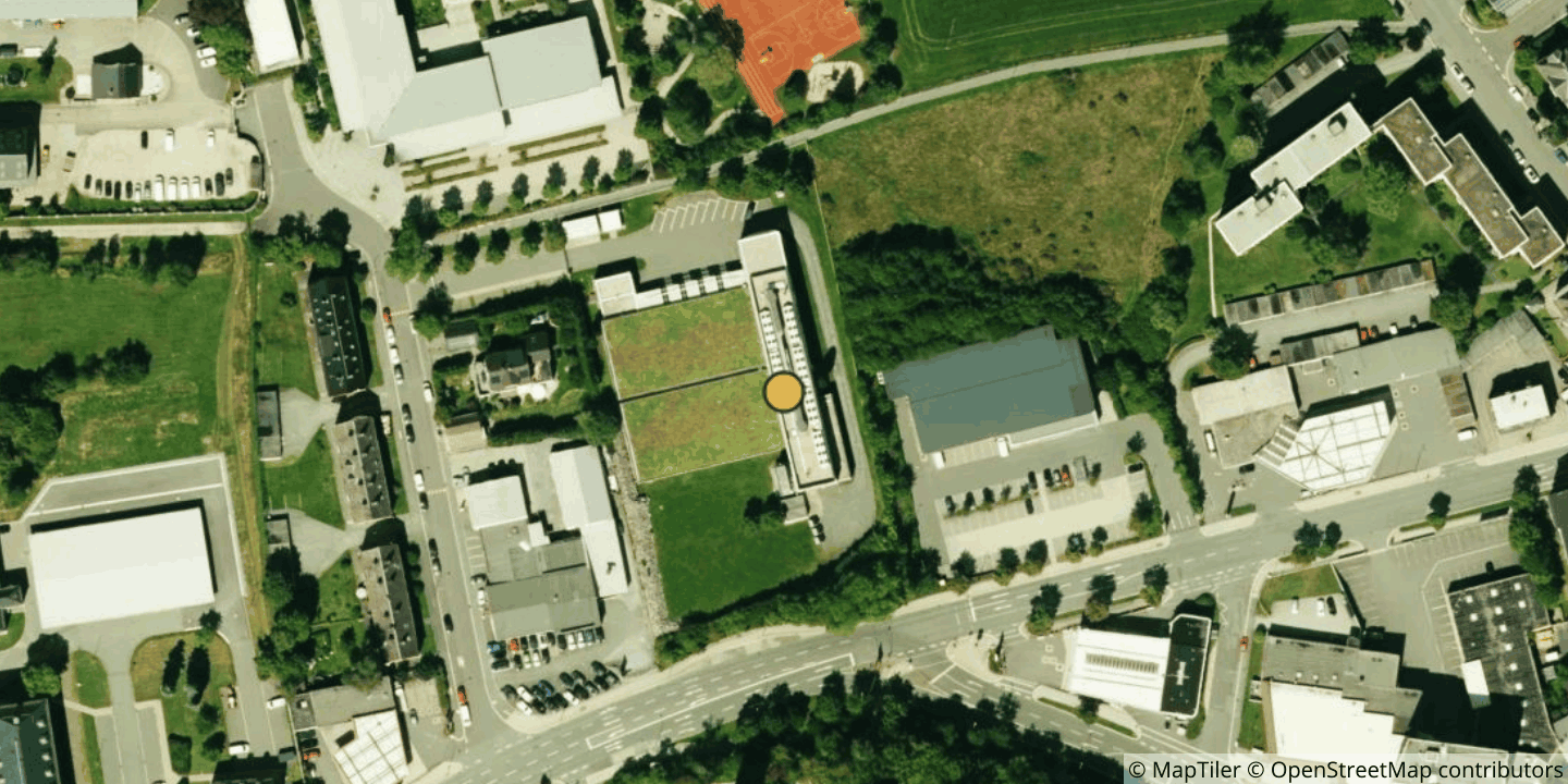 Aerial view of noris network datacenter.de HOF1