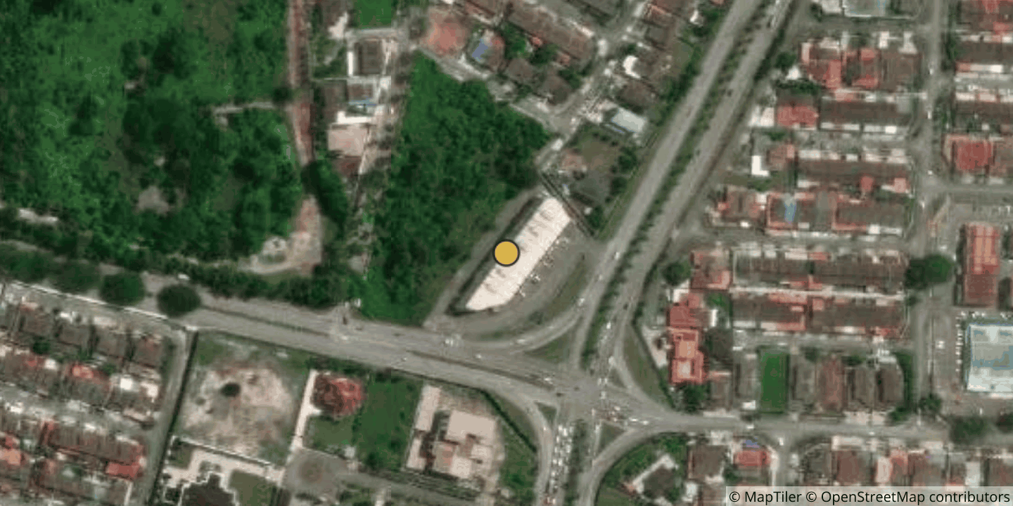 Aerial view of DANAWA DC, Kuching