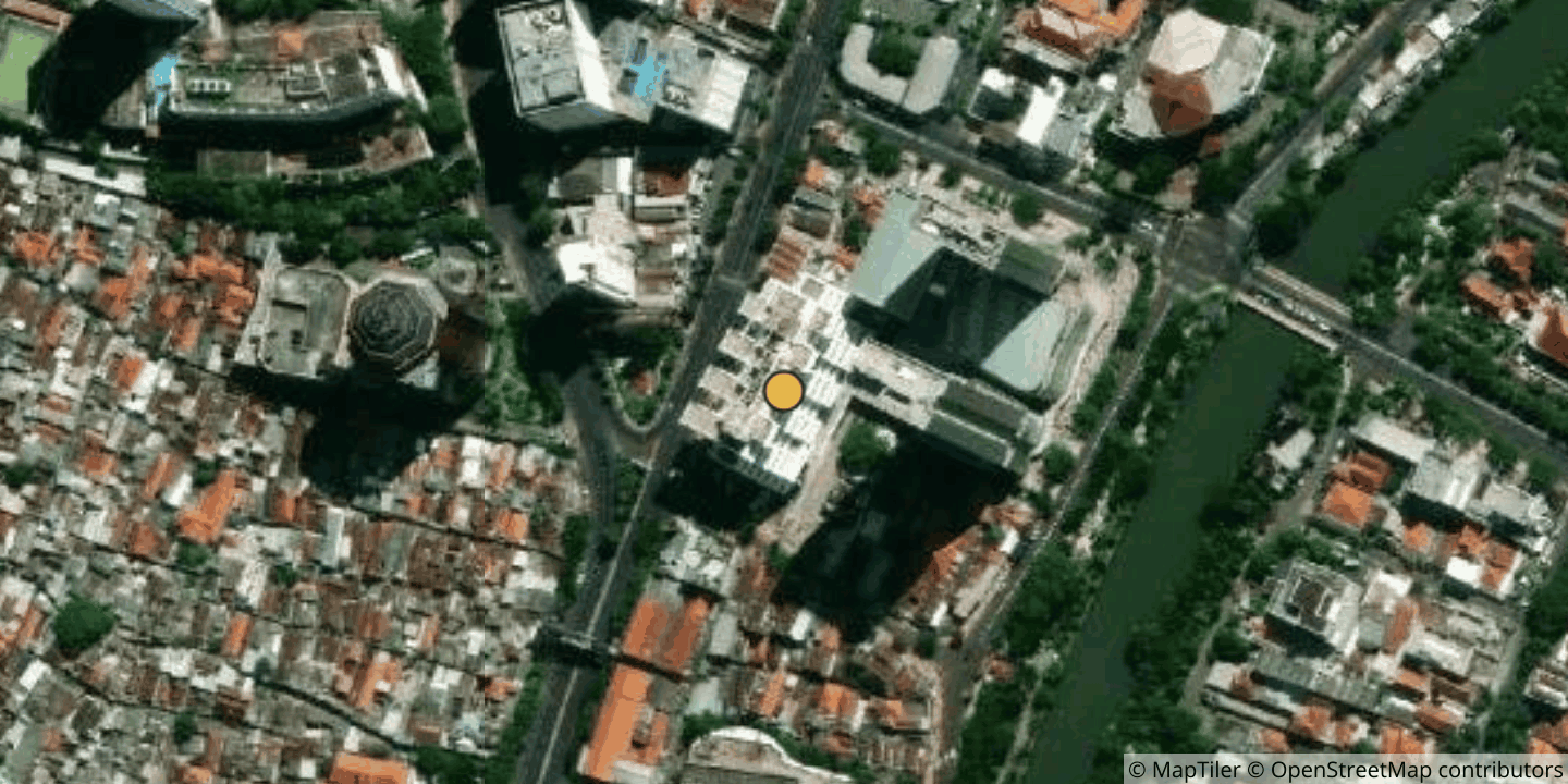Aerial view of Biznet Surabaya