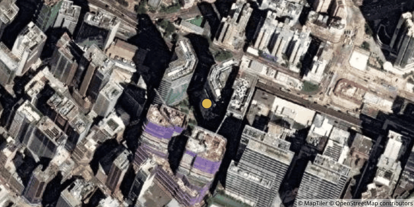 Aerial view of ONE (iAdvantage Hong Kong)