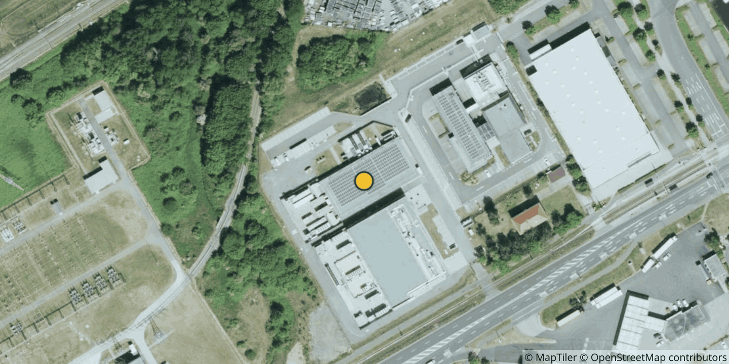 Aerial view of Datacenter Leipzig I