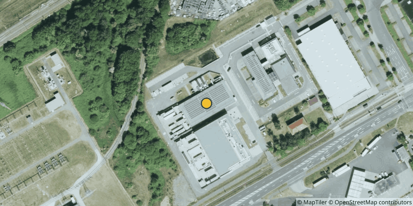 Aerial view of Datacenter Leipzig II
