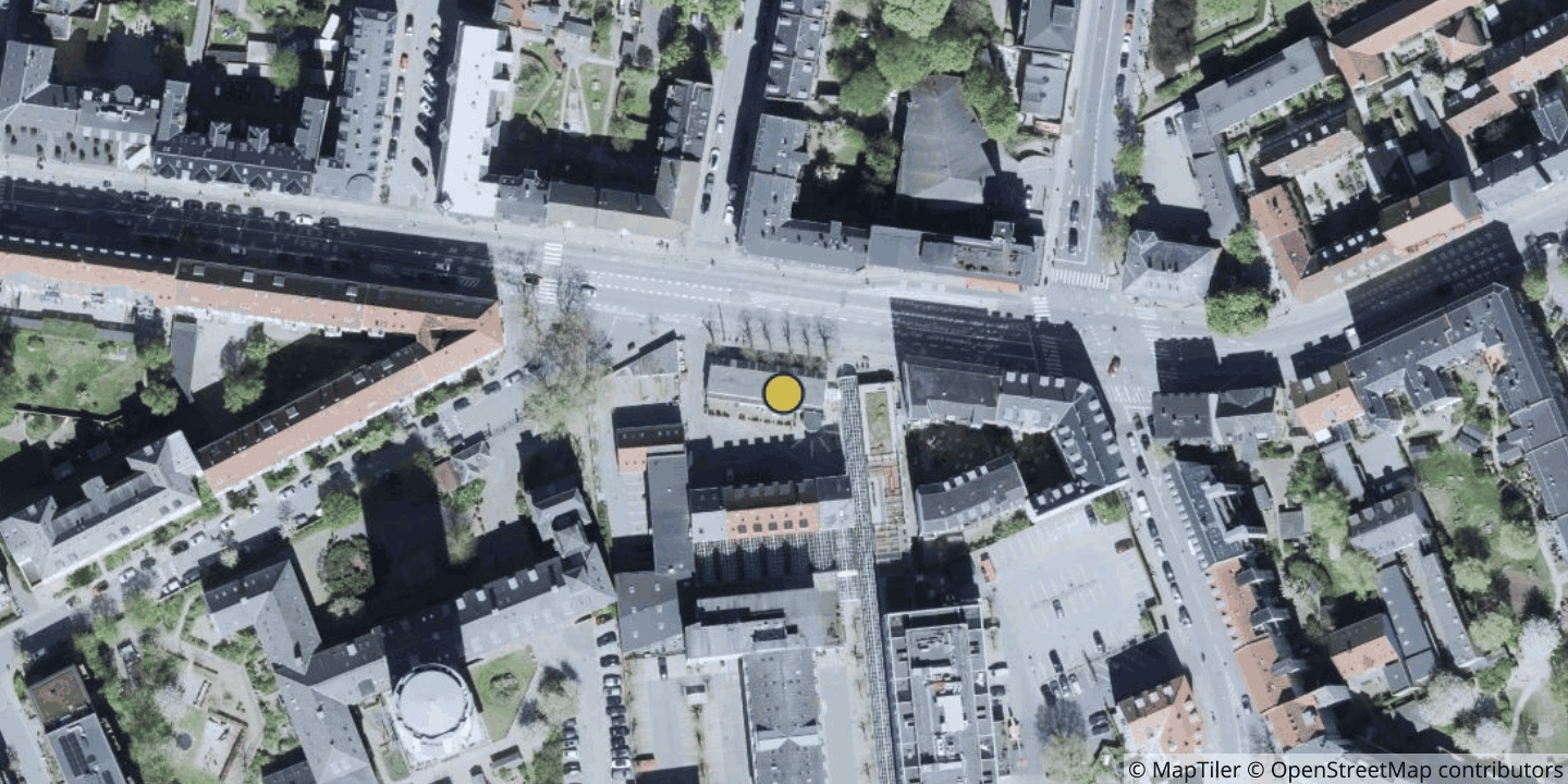 Aerial view of GlobalConnect Vesterbro (CPH2)