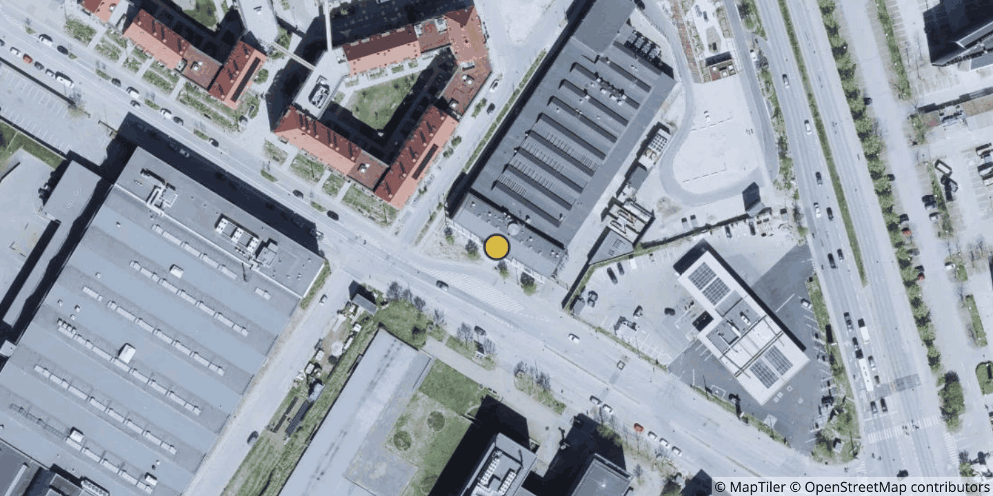 Aerial view of Templus Copenhagen CPH01