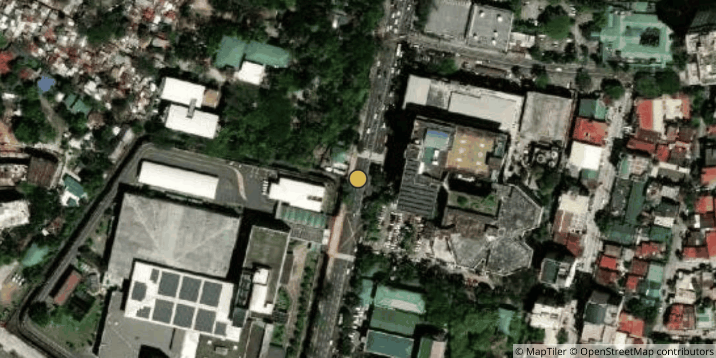 Aerial view of PLDT Diliman