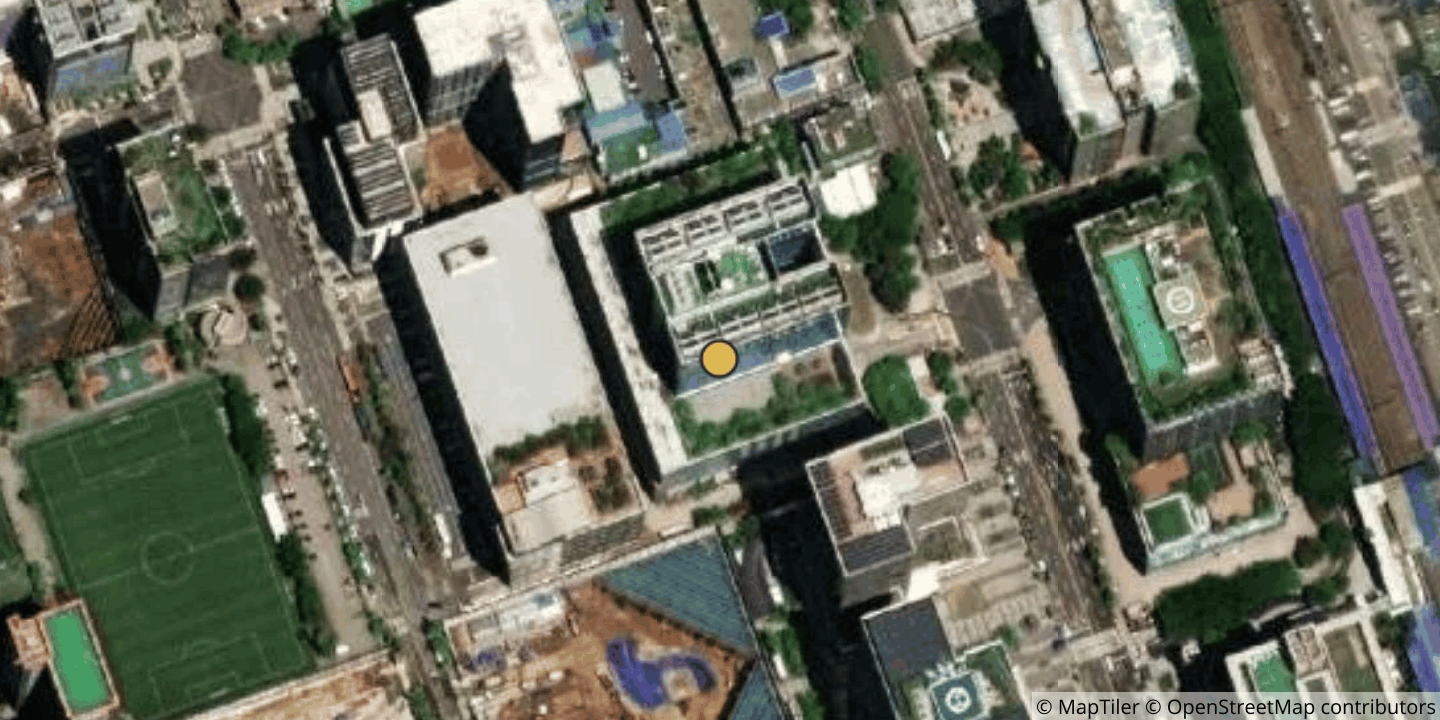 Aerial view of LG CNS Kasan