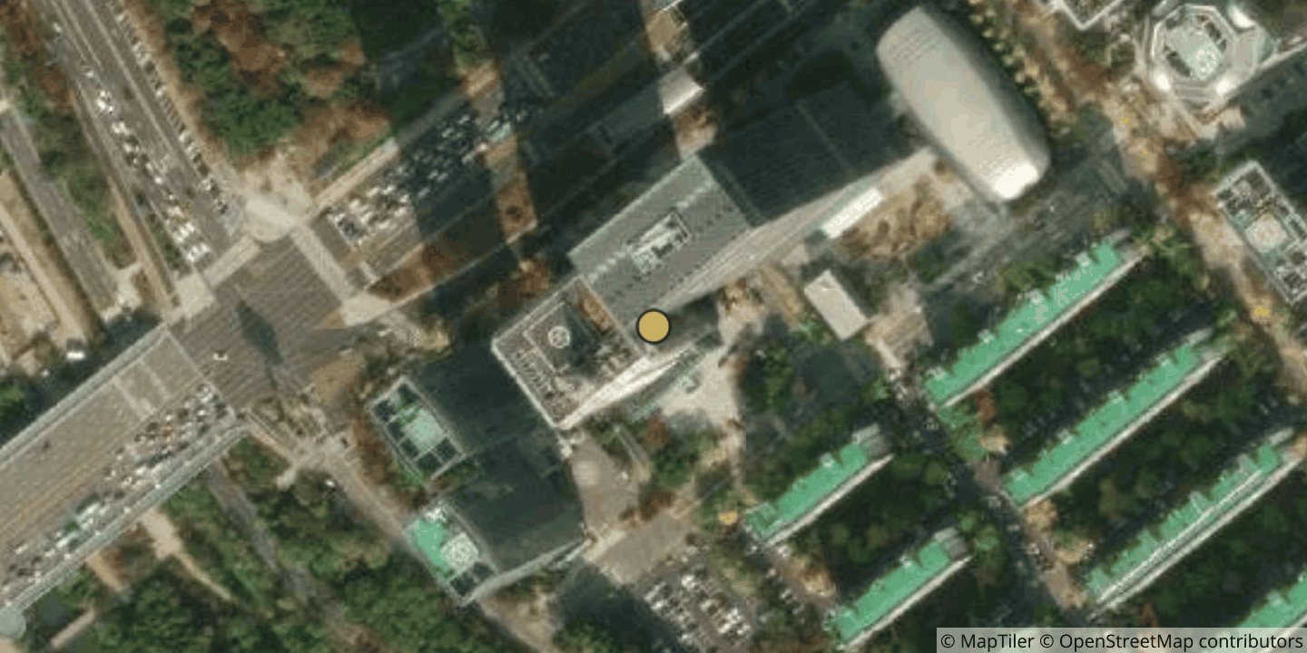 Aerial view of kt cloud Yeouido
