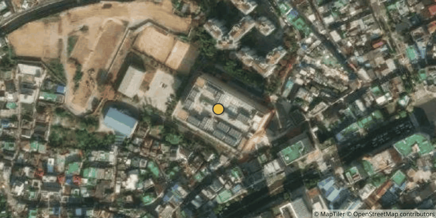Aerial view of kt cloud Yongsan