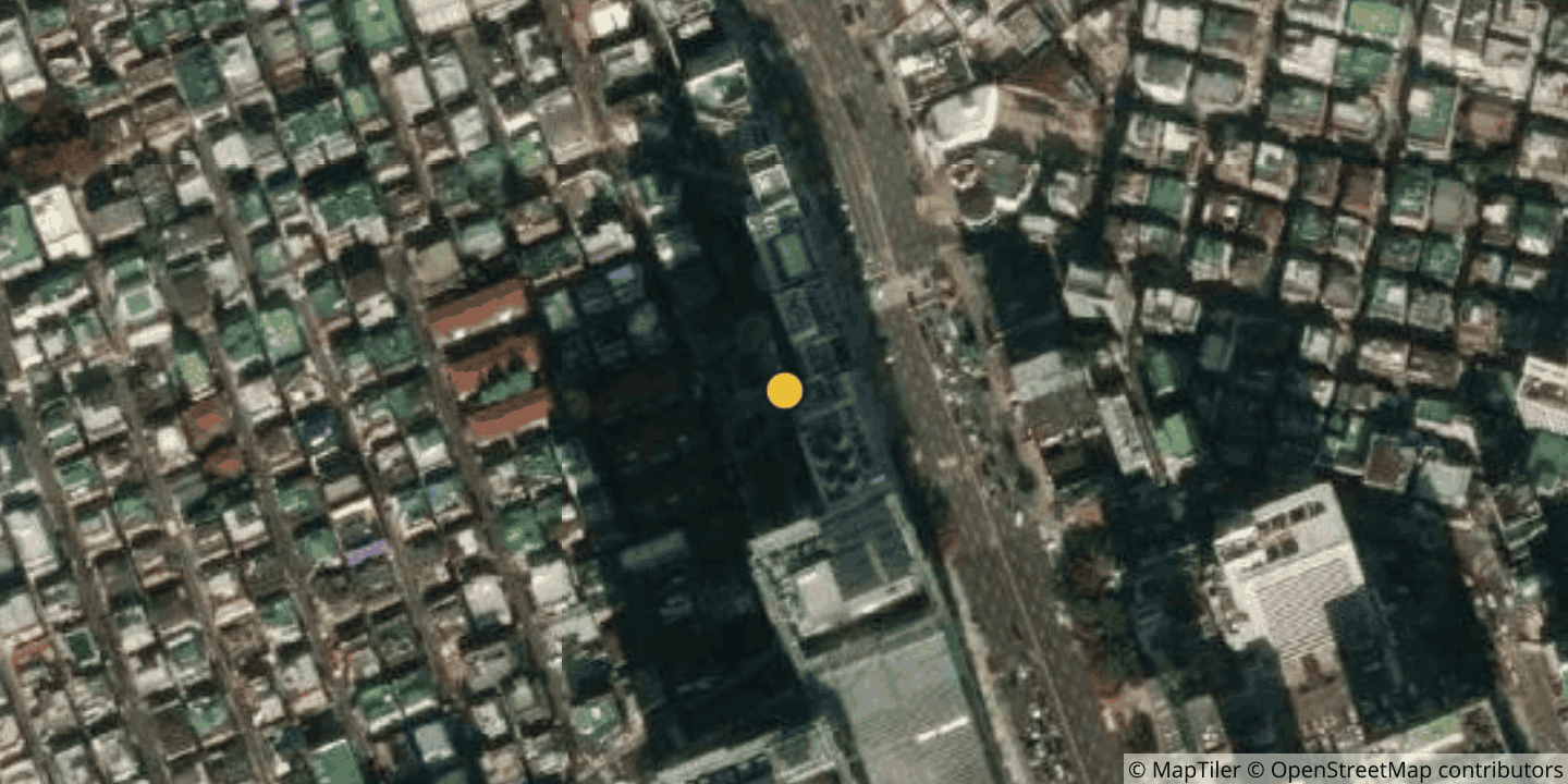 Aerial view of kt cloud Gangnam
