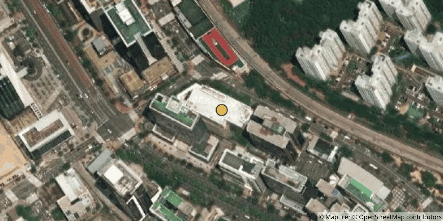 Aerial view of Digital Edge PUS1 - Busan
