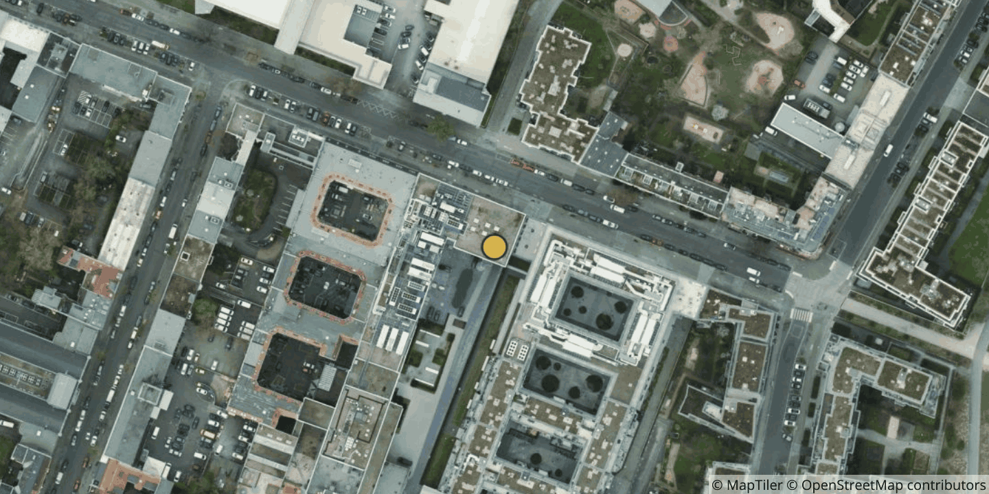 Aerial view of DNS:NET Rechenzentren Berlin (Neukölln & Mitte/Tiergarten)