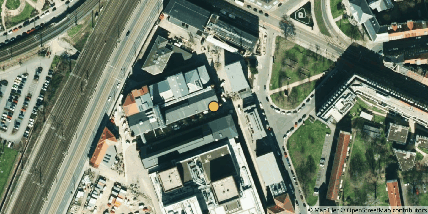 Aerial view of Kraftwerk Mitte Dresden