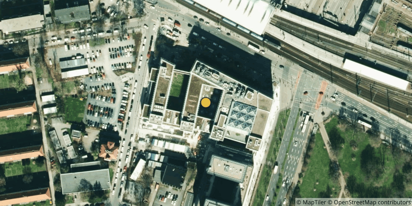 Aerial view of euNetworks Colocation Dresden