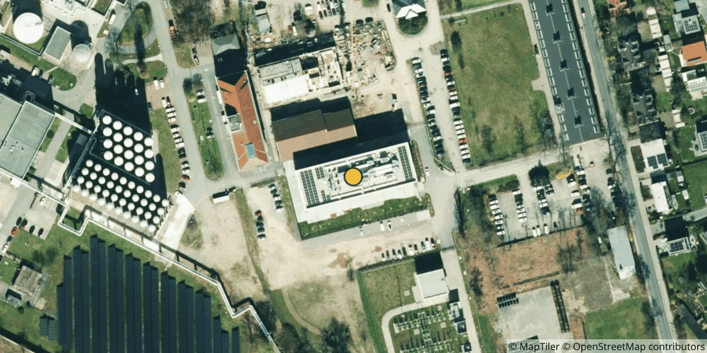 Aerial view of DataCenter Dresden Reick