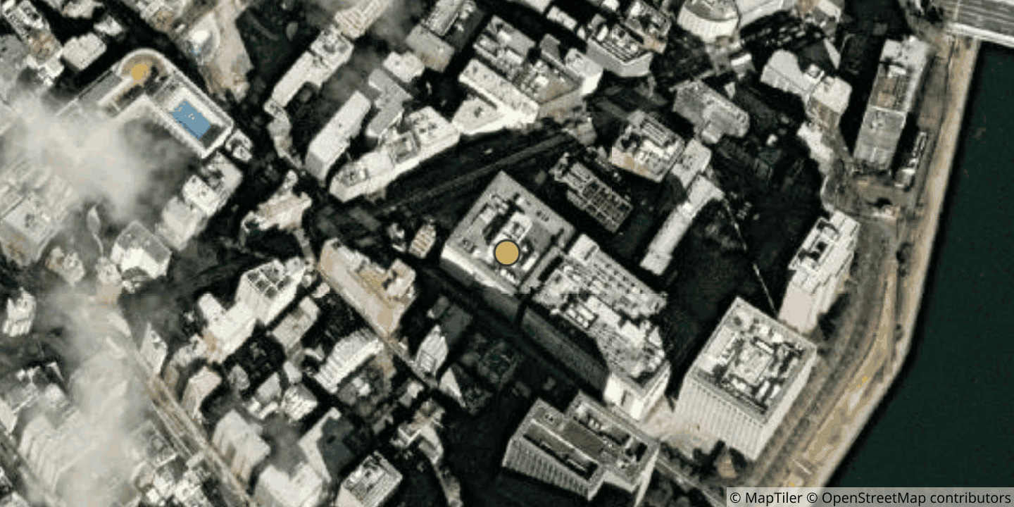 Aerial view of NTT DOCOMO BUSINESS TK3 - Tokyo