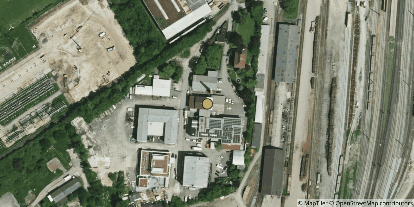 Aerial view of Energie AG Data PowerCube