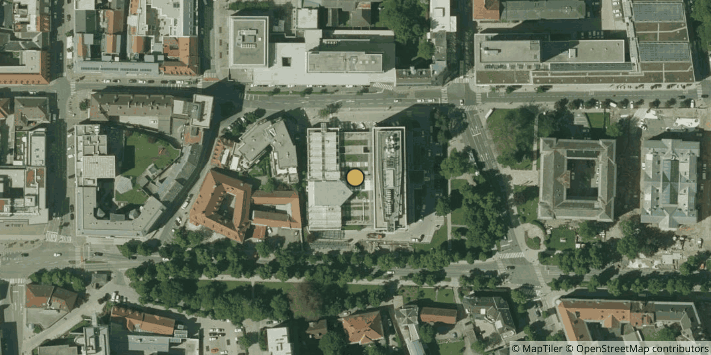 Aerial view of Kelag Klagenfurt
