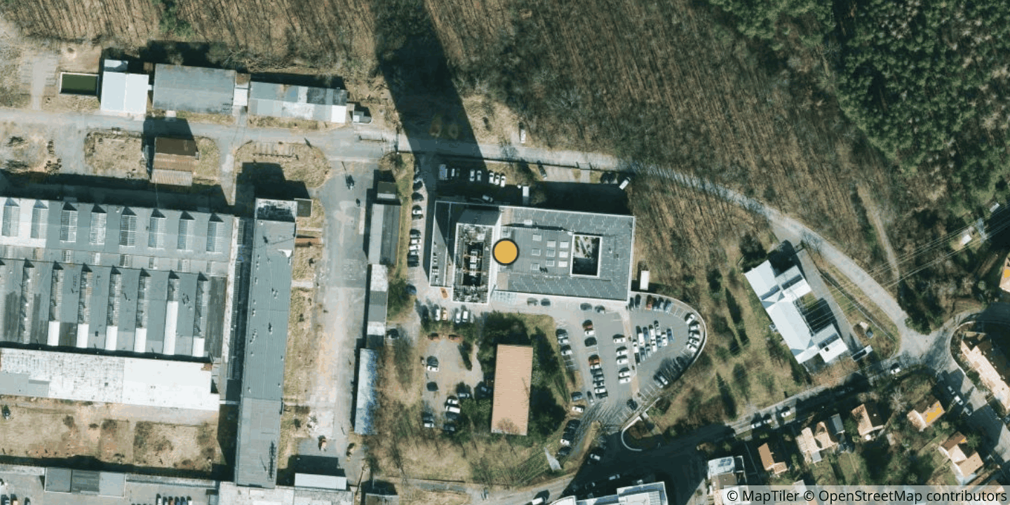 Aerial view of Shiran Datacenter