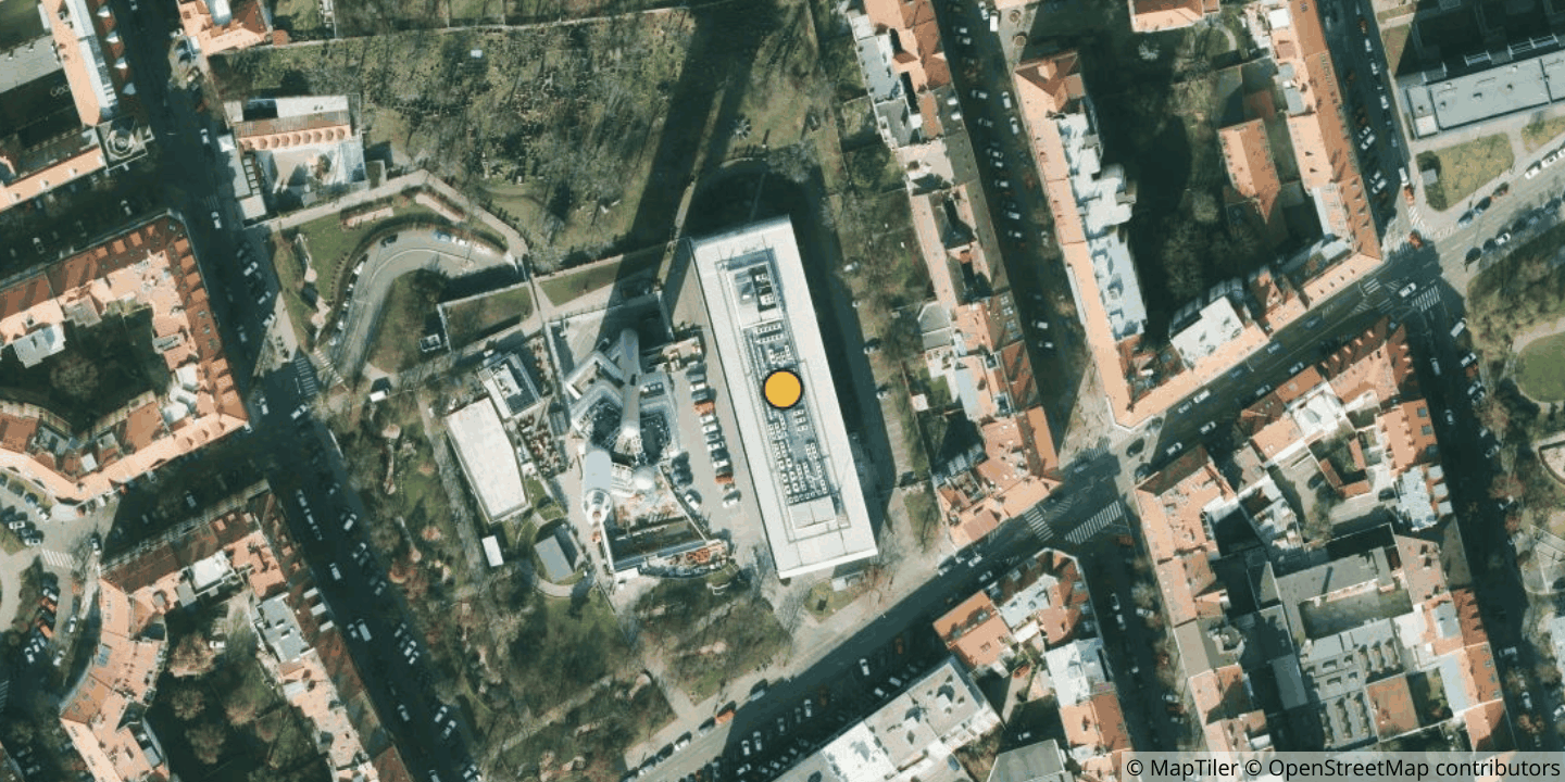 Aerial view of DC Tower Zizkov CRa
