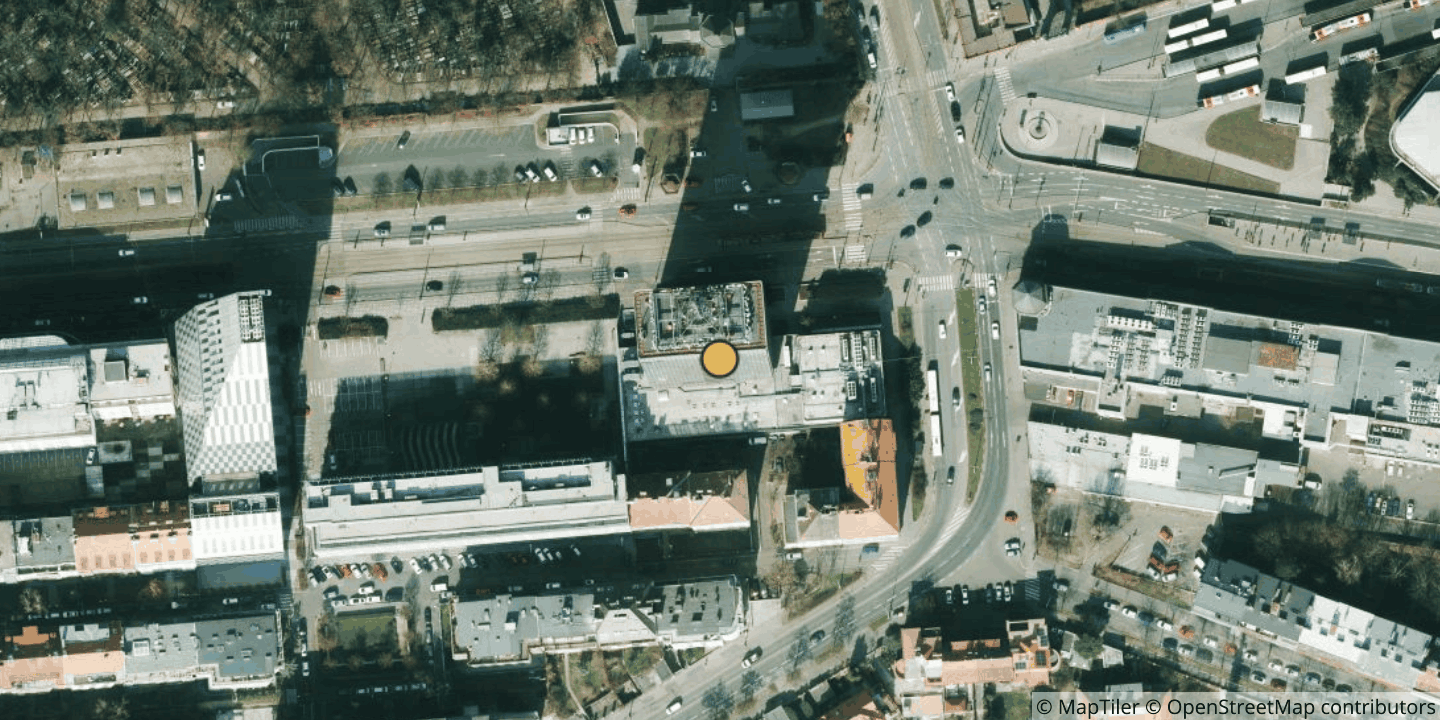 Aerial view of Casablanca INT s.r.o.