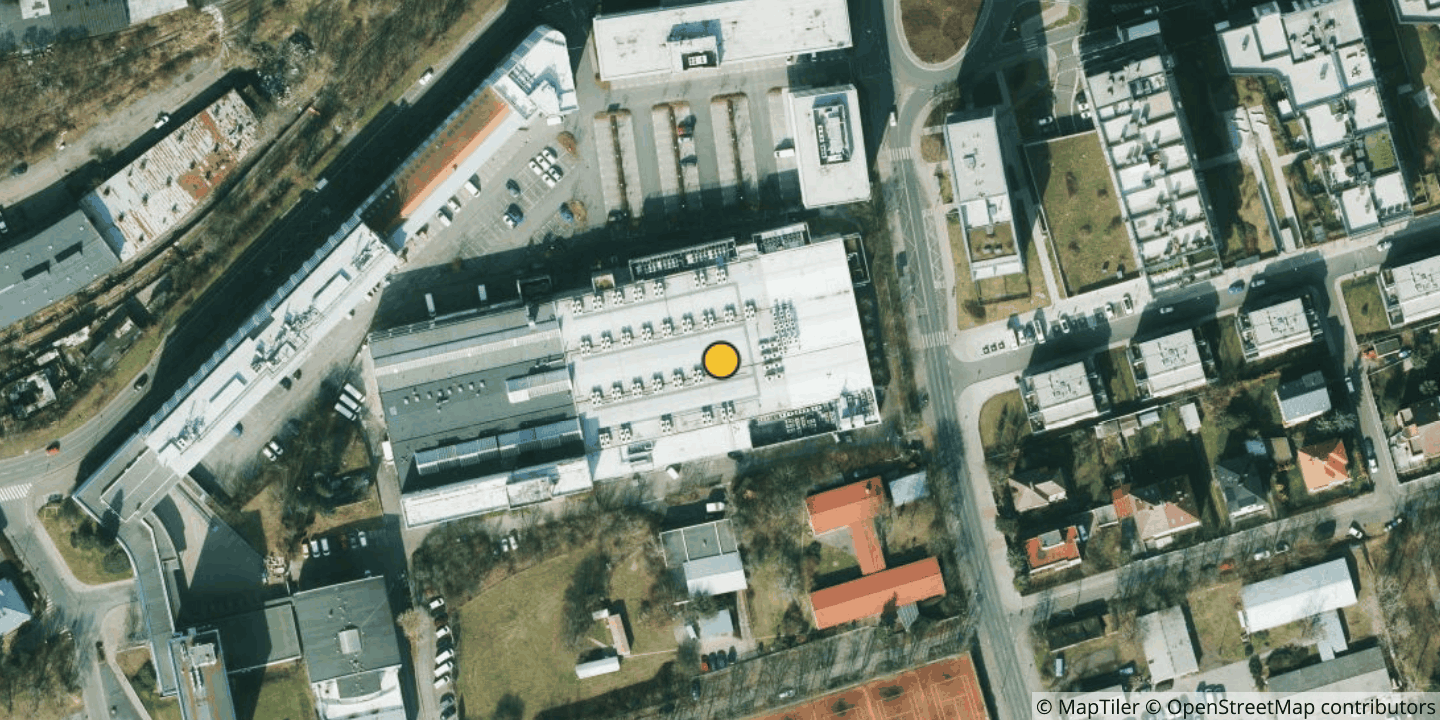 Aerial view of GTS Nagano Prague